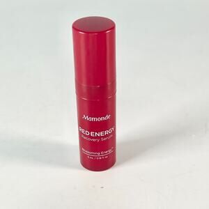 Mamonde Red Energy Recovery Serum Moisturize Revitalize Travel .16 fl oz 5ml New